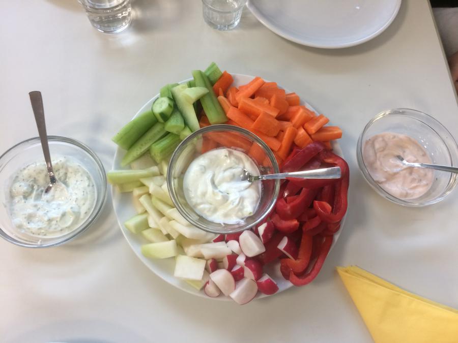 Fingerfood mit Quarkdips